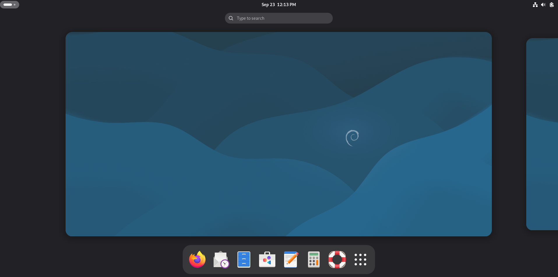 Debian 13 dentro de VirtualBox
