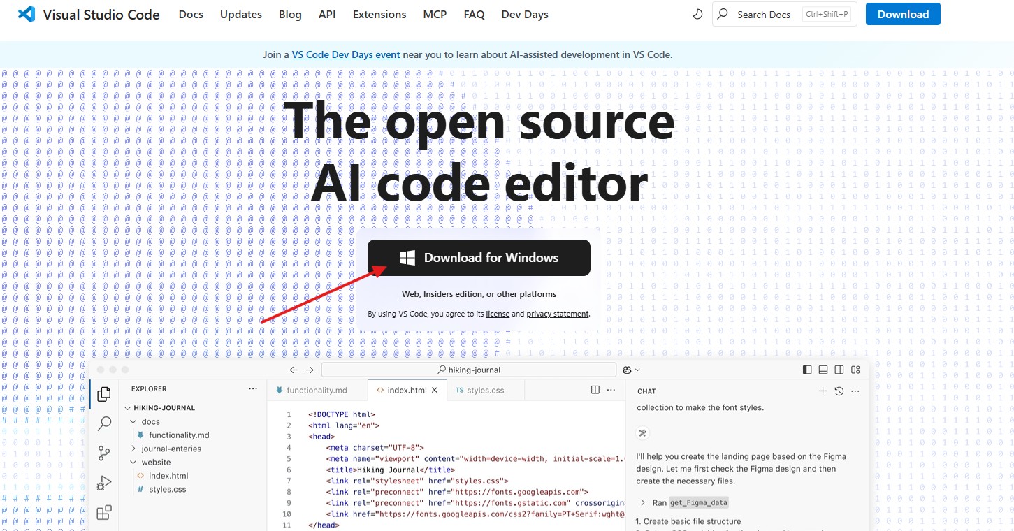 descarga VS Code descarga VS Code