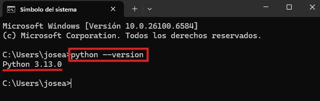 versión Python versión Python